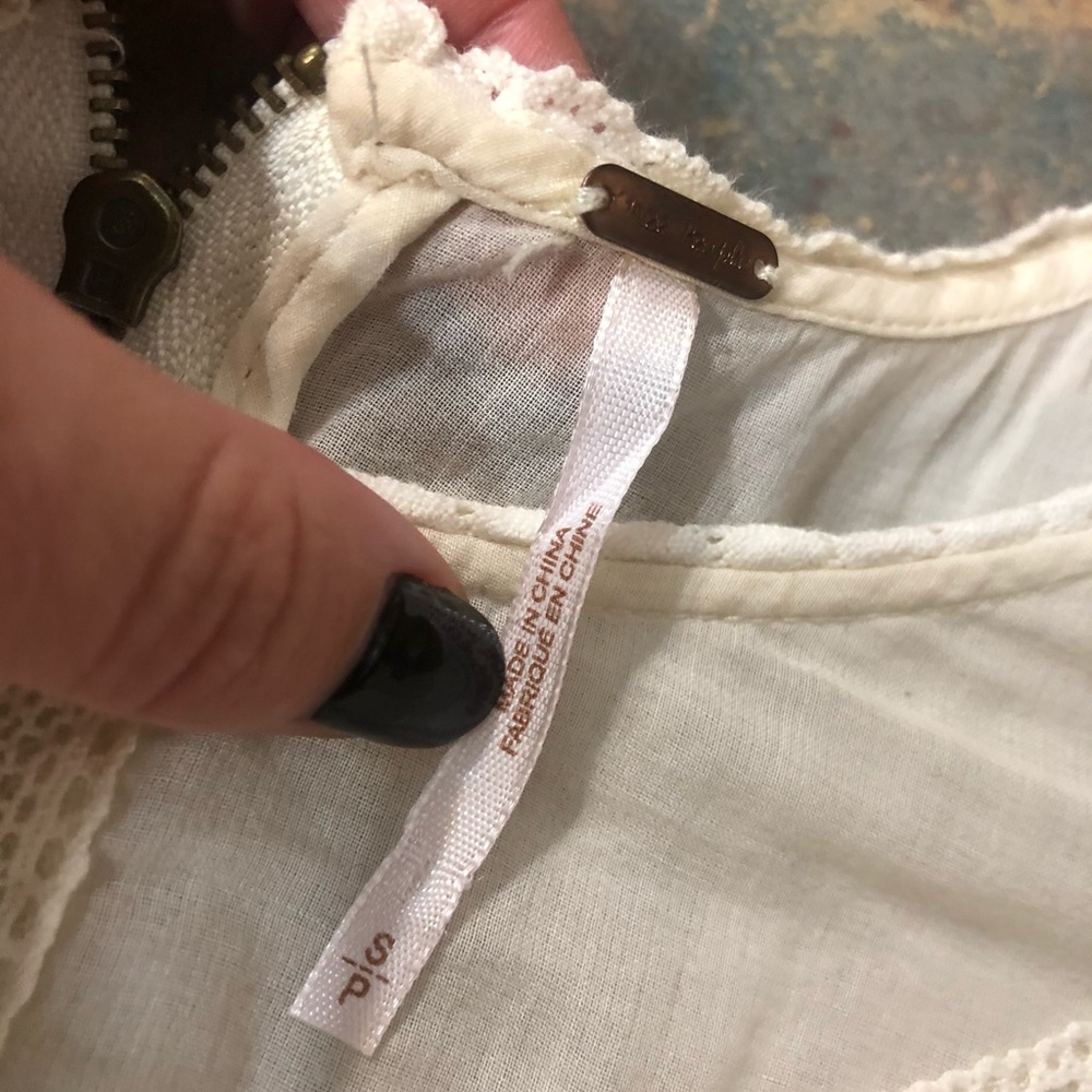 HP💫 [free people] Small Long Sleeve Boho Top - Picture 5 of 7